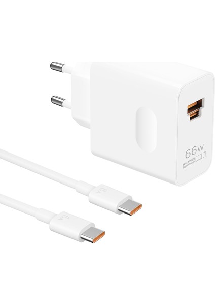 Superpower JELLY-A061 Duvar Tipi Şarj Cihazı (Max 66W), Beyaz, Eu