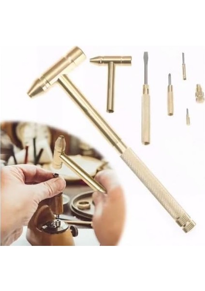 1 Arada Çekiçli Tornavida Tamir Seti, Tornavida Seti, Elektronik Tamir Kiti, Saat, Bilgisayar, Telefon Tamiri Için Uygun