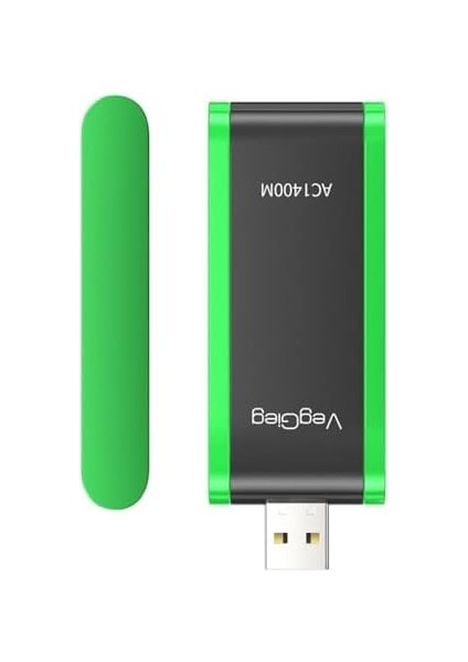 1400 Mbps 2.4ghz/5ghz Dual Band Gigabit Alıcı Verici USB Wifi Adaptör fiyatları