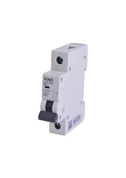 4VTB-1B63 Otomatik Sigorta 4,5ka B Tipi 1 Kutup 63A fiyatları
