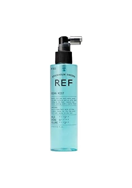 Reference Of Sweden Ref Doğal Mat Hacimli ve Ferahlatıcı Etki Için Deniz Tuzu Spreyi 175 ml