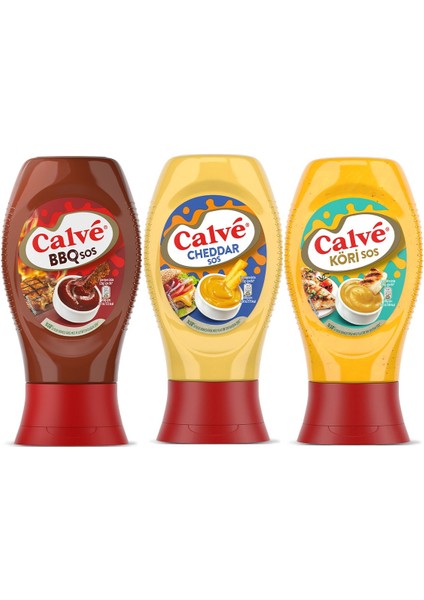 Barbekü Sos 290 G Cheddar Sos 240 G Köri Sos 260 G fiyatları