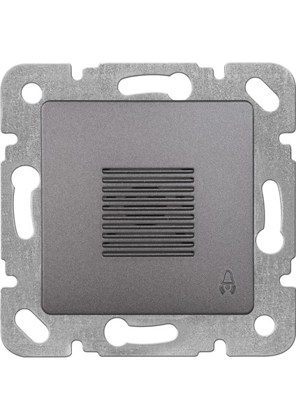 Linnera Life Granit Grisi Zil Buzzer Mekanizma ve Kapak