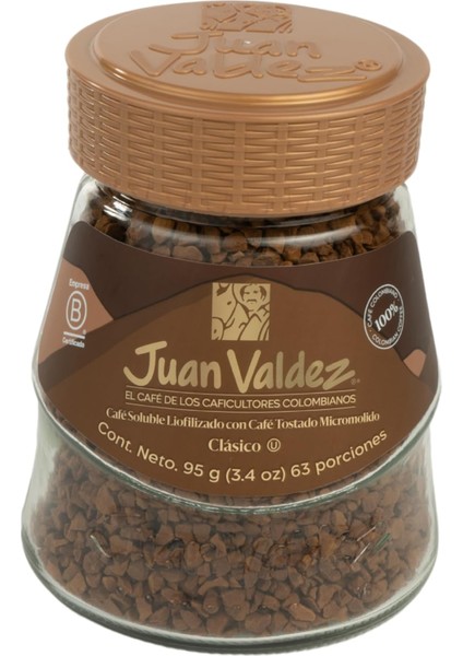 Juan Valdez Klasik Granül Kahve, 95G fiyatları