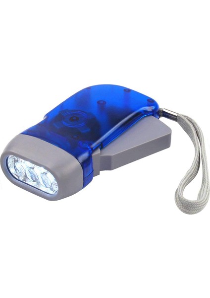 Sports Dinamolu Kendinden Şarjlı Pilsiz Krank El, Çok Amaçlı Doğa, Spor, Deprem, Acil Işığı, Elle Basmalı Şarj Edilebilen - Renk Asorti