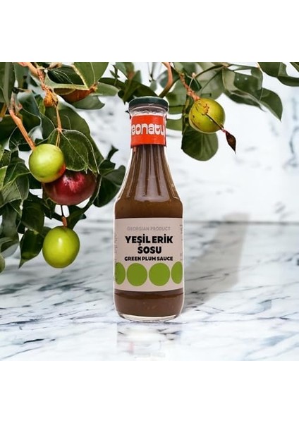 Georgian Tkemali Yeşil Erik Sosu (Ekşi) 330G modelleri