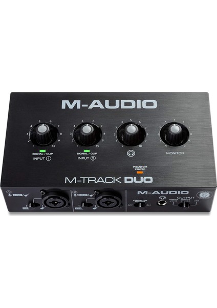 M-Track Duo USB Audio Interface Kayıt, Stream ve Podcast Için Ses Arabirimi