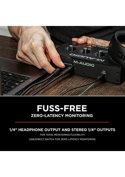 M-Track Duo USB Audio Interface Kayıt, Stream ve Podcast Için Ses Arabirimi modelleri