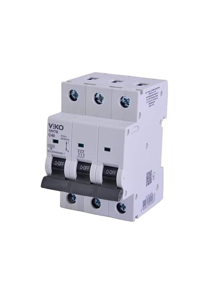 10VTB-3C40 Otomatik Sigorta 10KA C Tipi 3 Kutup 40A modelleri