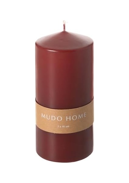 Concept Sütun Mum Bordo 7X15CM modelleri