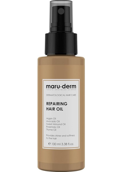 Maru.derm Onarıcı Saç Bakım Yağı 100 ml