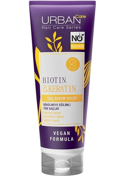 Urban Care Biotin & Keratin Sülfatsız Saç Bakım Krem 250 ml fiyatları