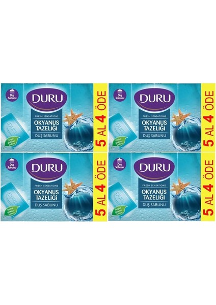 Duru Fresh Sensations Okyanus Esintisi Duş Sabunu, 750 gr 4 Adet modelleri