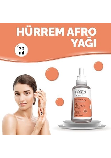Lorın Beauty Hürrem Afro Yağı 30 ml modelleri