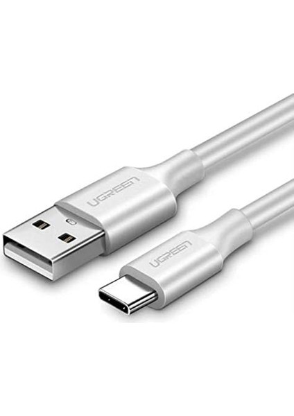 USB Type-C Şarj ve Data Kablosu, 1 Metre, Beyaz modelleri