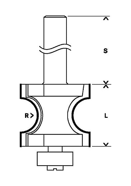 Accessories 2608628360 Yarım Kesicisi 8 Mm, R1 6 Mm, L 19 Mm, G 63 mm fiyatları