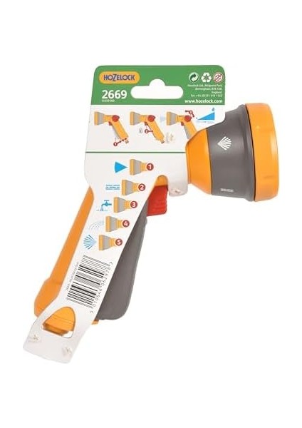 2669H Multi Sprey Yuvarlak Başlıklı 5 Ayarlı Hortum Tabancası fiyatları