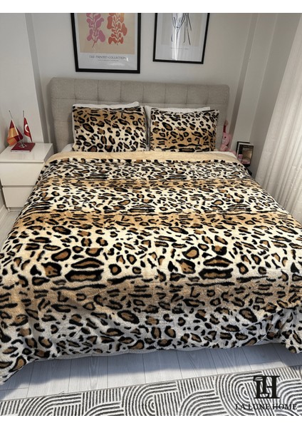 leopartavşan Tüyüyatak Örtüsü