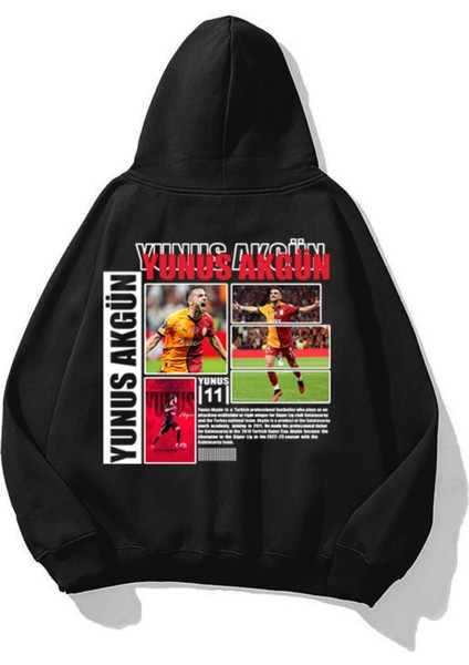 Unisex Oversize Yunus Akgün Hoodie Sweatshirt