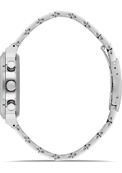 Ferro Gümüş Renk Çelik Kordon Erkek Kol Saati Fonksiyonları Aktif 3 Atm Su Geçirmez FM11568AWT-L3 modelleri