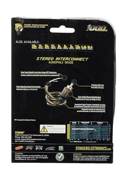 SI121.5 2-Kanal, Koaksiyel Krom Uç Kablo fiyatları