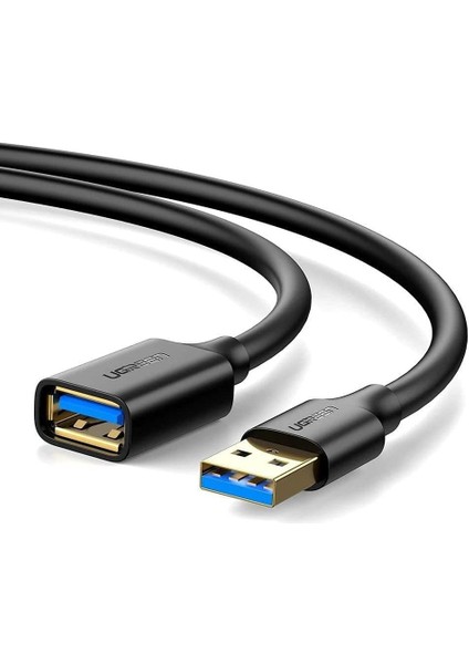 USB 3.0 Uzatma Kablosu 1.5 Metre, Siyah