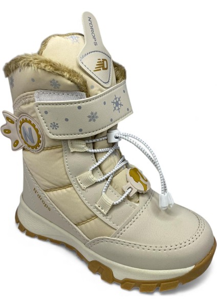 N'drops Kürklü Ortapedik Kauçuk Kaymaz Taban Bot