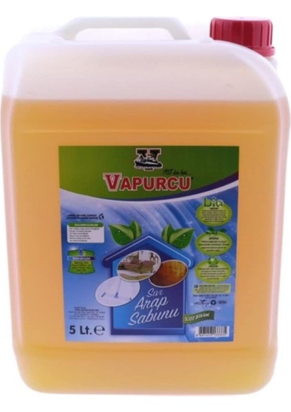 Vapurcu Arap Sabunu 5 kg Bidon