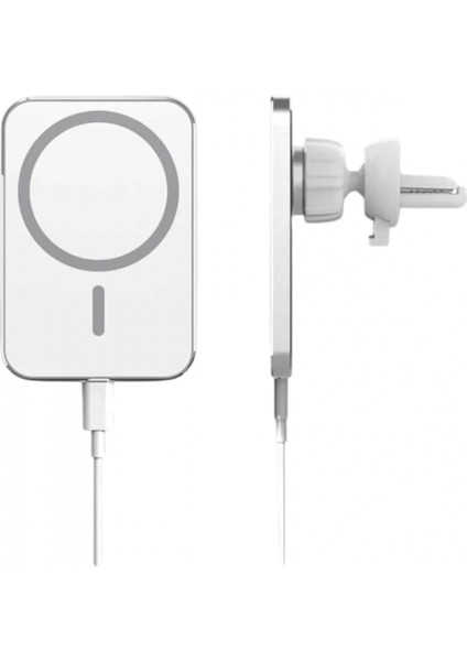Ieg Kablosuz Şarj Aleti Magsafe Araç Içi Manyetik Şarj 15W Ios Uyumlu modelleri