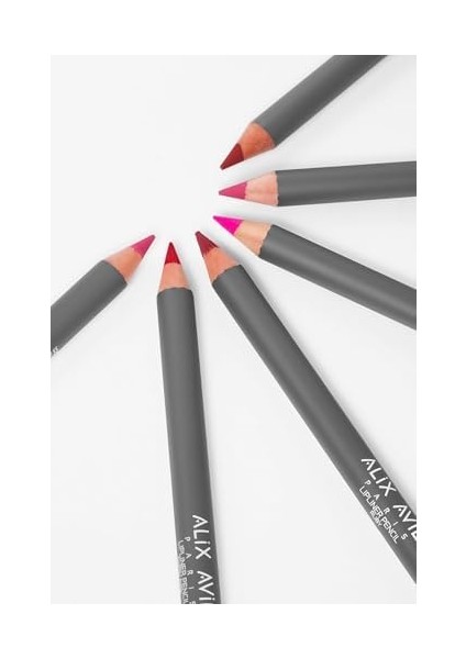Alıx Avıen Uzun Süre Kalıcı Dağılma Yapmayan Nemlendirici Dudak Kalemi - Lipliner Pencil 14 Pomegranate Flower modelleri