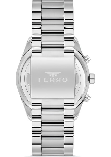 Ferro Gümüş Renk Çelik Kordon Erkek Kol Saati Fonksiyonları Aktif 3 Atm Su Geçirmez TH-FM11388A-L3 fiyatları