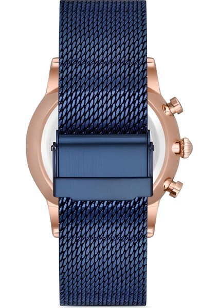 Ferro Lacivert Hasır Kordon Erkek Kol Saati Fonksiyonları Aktif 3 Atm Su Geçirmez fiyatları