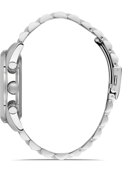 Ferro Gümüş Renk Çelik Kordon Erkek Kol Saati Fonksiyonları Aktif 3 Atm Su Geçirmez TH-FM11507A-A3 modelleri