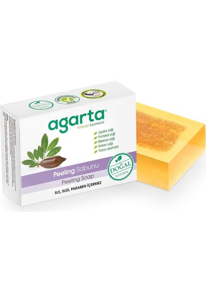 Agarta El Yapımı Doğal Selülit ve Peeling Sabunu 150GR