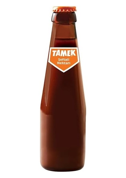 Tamek Kahverengi Şişe Şeftali Nektarı 200 cc x 6 Adet