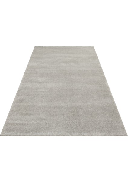 Soft Grey Kolay Kullanımlı Hav Toz Vermez Yumuşak Dokulu Modern Pofuduk Halı