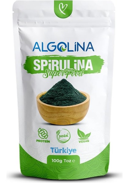 Algolina Saf Spirulina Tozu 100 gr modelleri