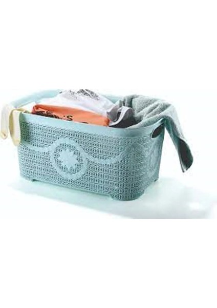 Örgü Çamaşır Sepeti 35LT ROYALEKS-ASD160