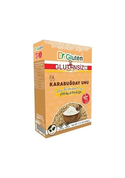 Dr.gluten Glutensiz Çiğ Karabuğday Unu fiyatları
