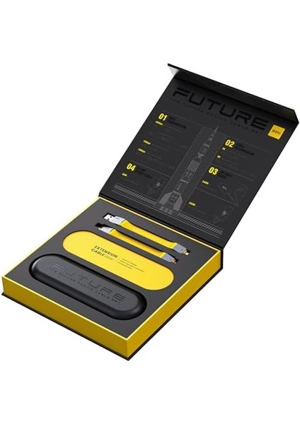 The Future 4-In-1 Usb-C To Usb-C Modüler Uzayabilen 1m 40GBPS 8k Destekli 240W Pd 3.1 Usb4 Süper Hızlı Şarj/data Kablo Seti modelleri