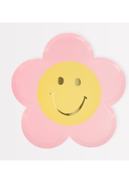 - Happy Face Plates - Mutlu Yüz Çiçek Tabaklar (X8) fiyatları