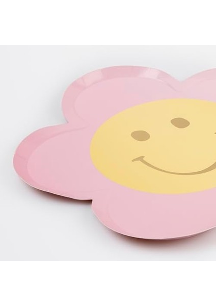 - Happy Face Plates - Mutlu Yüz Çiçek Tabaklar (X8) modelleri