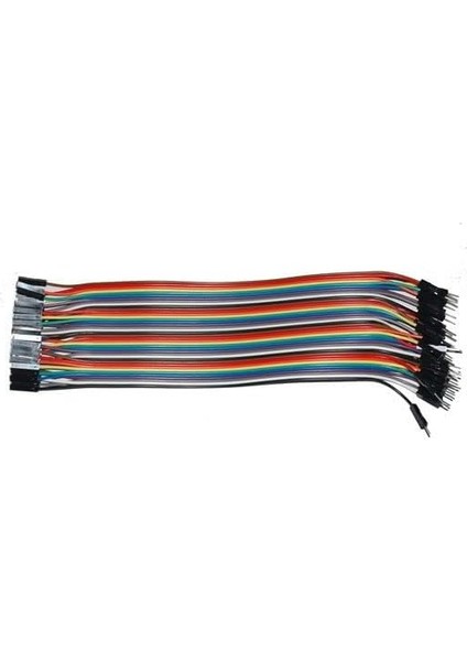 40 Adet Erkek-Erkek Jumper Kablo 20 cm