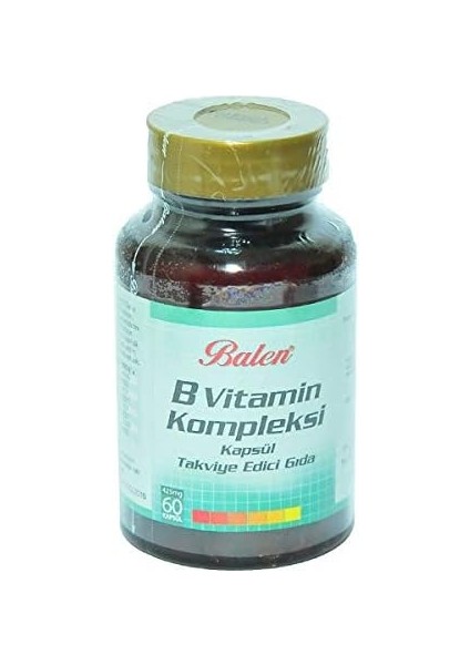Balen B Vitamin Kompleksi Kapsül 425 Mg*60 1 Paket(1 x 1000 G) modelleri
