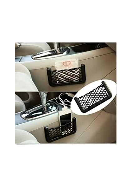 Concept Fileli Telefon Tutucu Araç Ofis Ev Için Yapışkanlı Fileli Ceplik Oto Telefon Tutucu modelleri