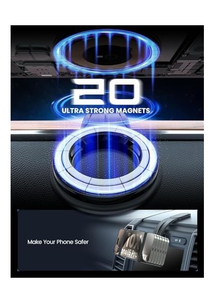 11-12-13-14-15-15 Plus-15 Pro Max Uyumlu Manyetik Mıknatıslı Araç Içi Telefon Tutucu modelleri