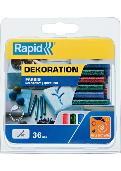 Çubuk Simli Renkler 7mm