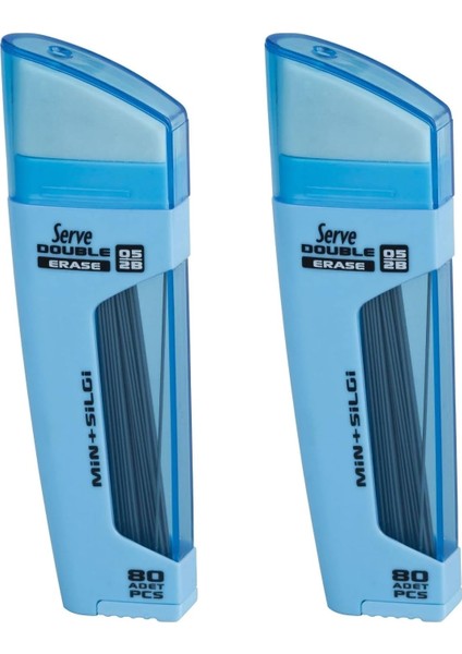 Dble Mek Kur Klm Ucu-Slg 05MM Gok Mavı 2lı Set