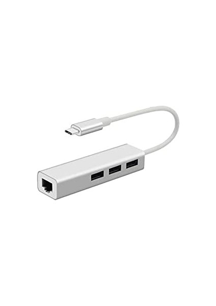Daytona FC05 Type-C To 3 x 3.0 USB + Lan Ethernet Çevirici MacBook Uyumlu fiyatları
