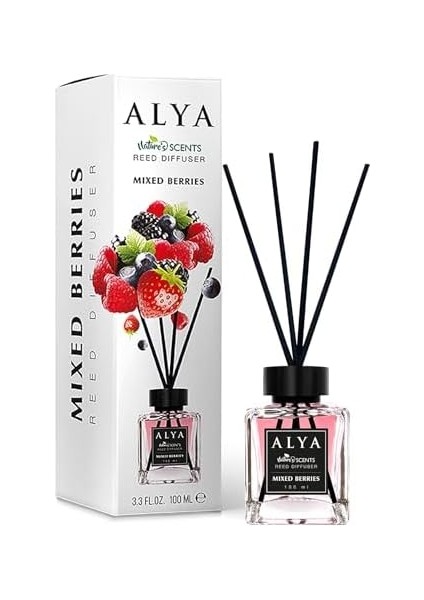 Alya Alya Nature's Scents Mixed Berries Bambu Çubuklu Oda Kokusu- Karışık Meyve Kokusu modelleri